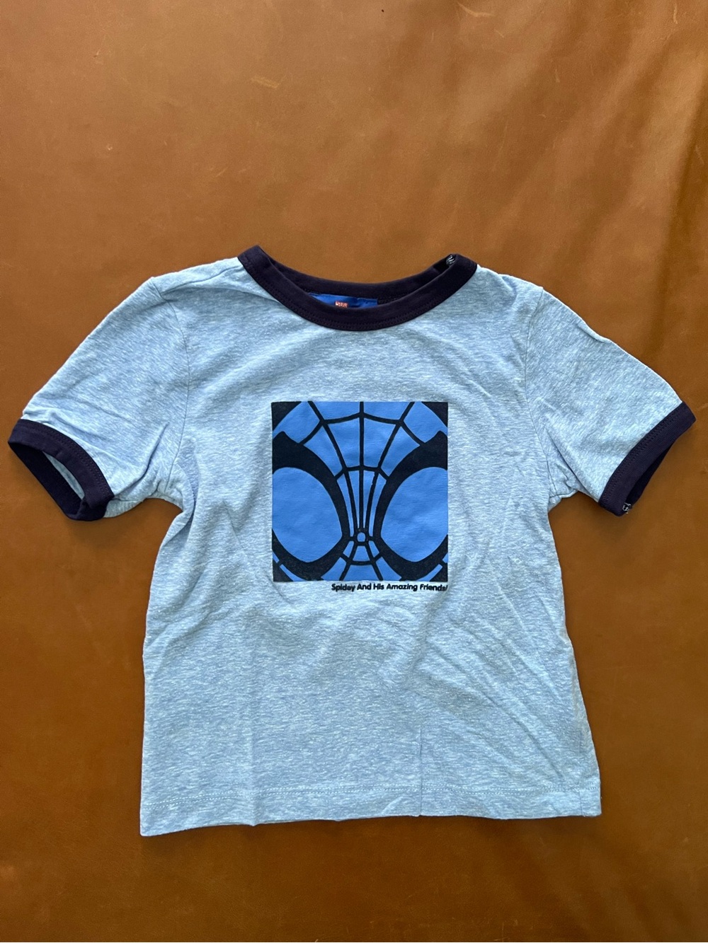 MAISONETTE x Marvel Spiderman Ringer Tee, 4yrs